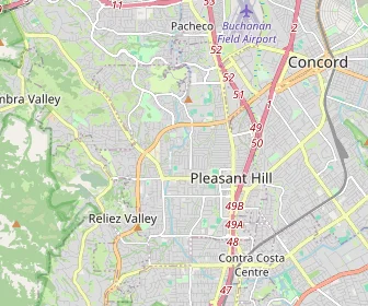 Area schools map